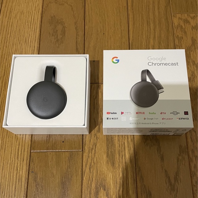 Google(グーグル)のGoogle Chromecast クロームキャスト スマホ/家電/カメラのテレビ/映像機器(その他)の商品写真