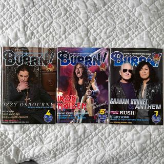 BURRN! バーン2020年4月5月7月号　OZZY IRON MAIDEN(音楽/芸能)