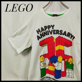 レゴ(Lego)のLEGO 半袖シャツ デカロゴ バックプリント おもちゃ 玩具 ゆるだぼ 人形(Tシャツ/カットソー(半袖/袖なし))