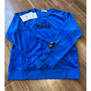 ワスク(WASK)のWASK☆ベロア風生地トレーナー☆140㎝(Tシャツ/カットソー)