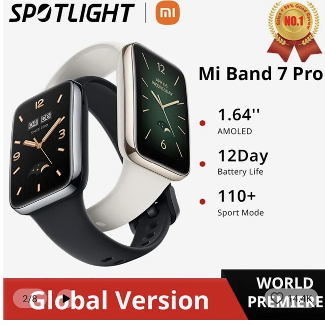 Xiaomi smart band 7 pro 日本語対応 グローバル版 美しい www.gold