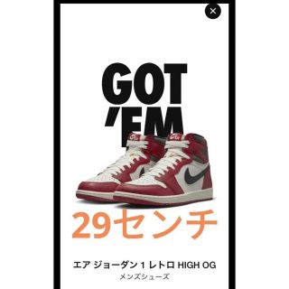 ナイキ(NIKE)のAir Jordan 1 High OG Lost&Found Chicago(スニーカー)