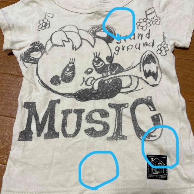 GrandGround(グラグラ)の専用☆Tシャツ　3セット　グラグラ　90 男女兼用 キッズ/ベビー/マタニティのキッズ服女の子用(90cm~)(Tシャツ/カットソー)の商品写真