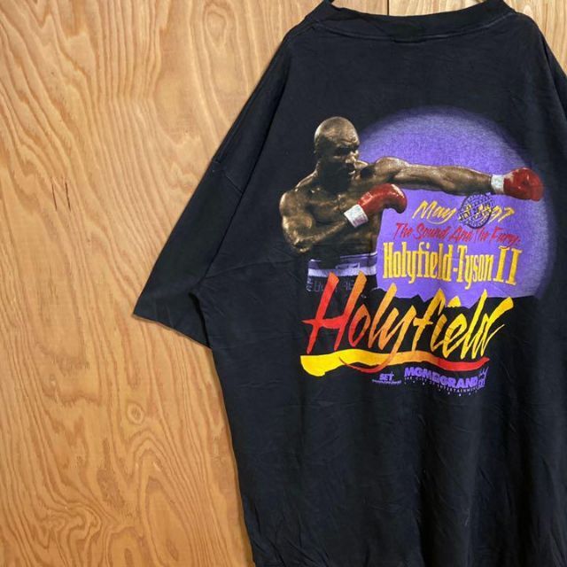 タイソン ホリーフィールド ホテル ボクシング ラスベガス Tシャツ US