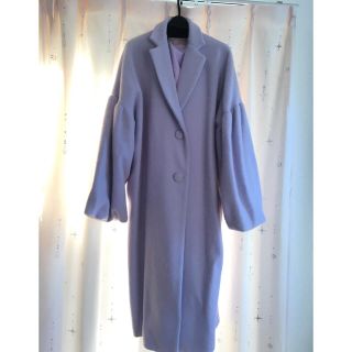 ハニーミーハニー(Honey mi Honey)のvolume sleeve woolcoat(ロングコート)