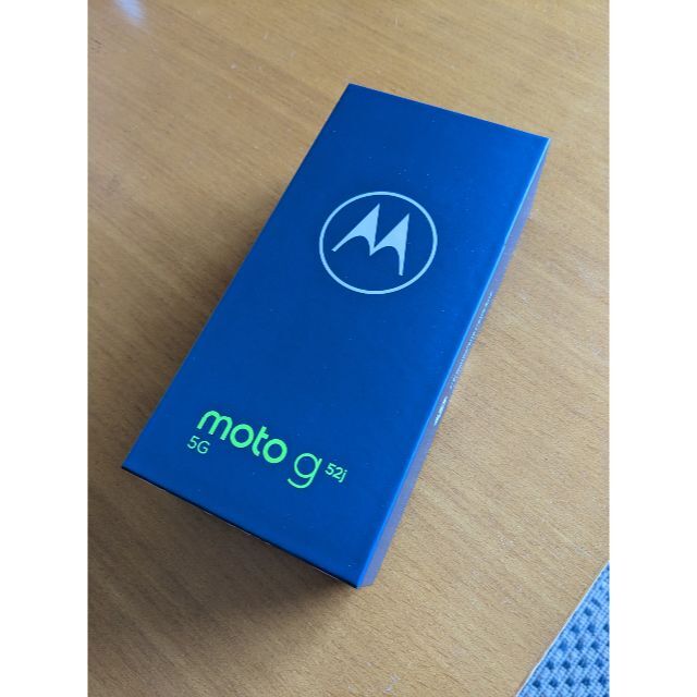 未開封 Motorola moto g52j 5G インクブラック