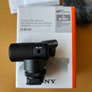 ソニー(SONY)のSONY ショットガンマイクロホン ECM-G1(その他)