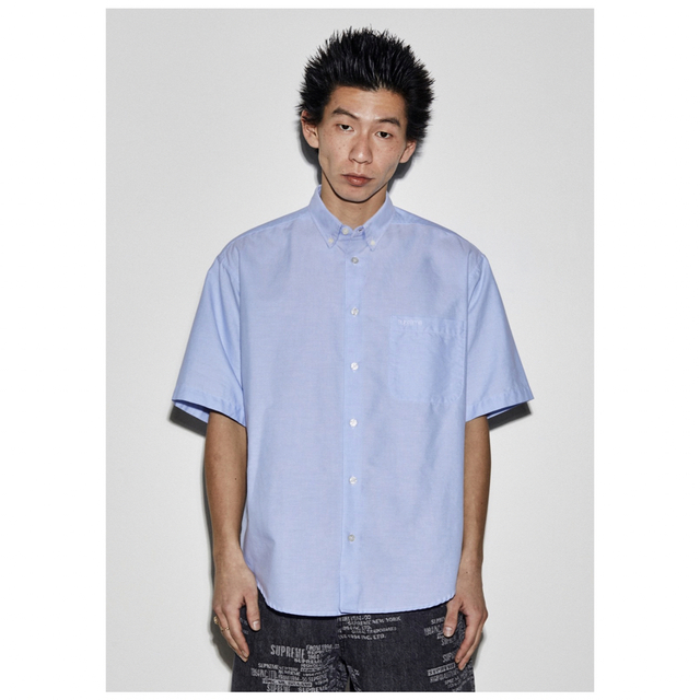 Supreme Loose Fit S/S Oxford Shirt S