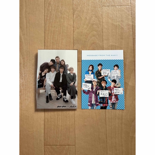 AAAポストカード　 エンタメ/ホビーのタレントグッズ(アイドルグッズ)の商品写真