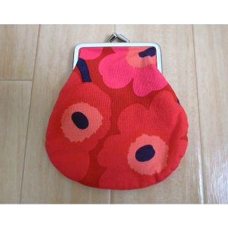 マリメッコ(marimekko)のマリメッコ☆marimekko☆がま口ポーチ☆ミニ コインケース☆小物入れ(ポーチ)