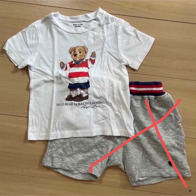 POLO RALPH LAUREN(ポロラルフローレン)のラルフローレン　Tシャツのみ キッズ/ベビー/マタニティのベビー服(~85cm)(Ｔシャツ)の商品写真