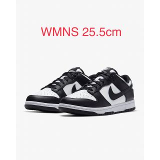 ナイキ(NIKE)のNike WMNS Dunk Low White/Black 25.5cm(スニーカー)