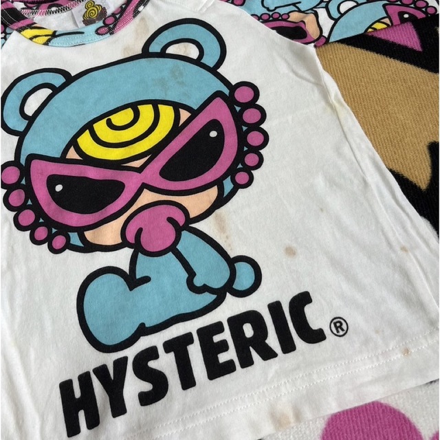 HYSTERIC MINI(ヒステリックミニ)のHYSTERIC MINI テディセット① キッズ/ベビー/マタニティのベビー服(~85cm)(その他)の商品写真