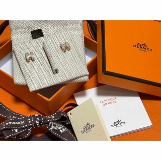 ブリヤンテス・レッド HERMES エルメス ポップH 《ピアス》新品未使用