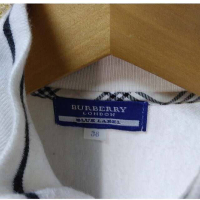 BURBERRY BLUE LABEL(バーバリーブルーレーベル)のBURBERRY BLUELABEL バーバリーブルーレーベル カットソー レディースのトップス(カットソー(長袖/七分))の商品写真