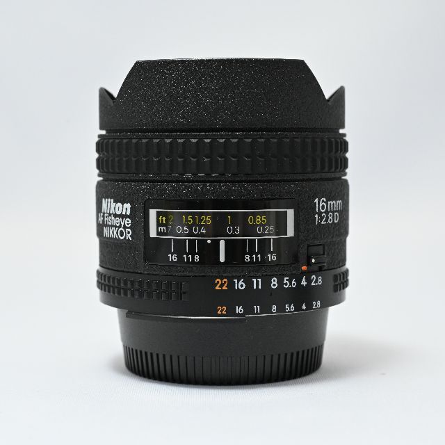 【魚眼レンズ】Ai AF Fisheye-Nikkor 16mm f/2.8D 1