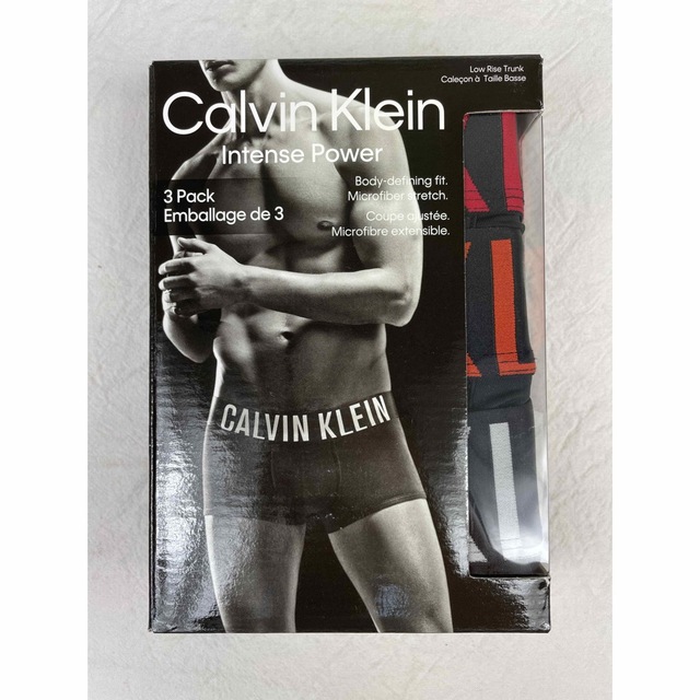 Calvin Klein(カルバンクライン)の新品　CALVIN KLEIN カルバンクライン　ボクサーパンツ　下着　3枚 メンズのアンダーウェア(ボクサーパンツ)の商品写真