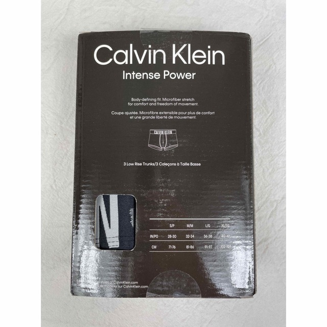 Calvin Klein(カルバンクライン)の新品　CALVIN KLEIN カルバンクライン　ボクサーパンツ　下着　3枚 メンズのアンダーウェア(ボクサーパンツ)の商品写真