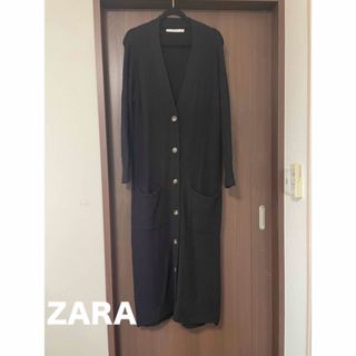 ザラ(ZARA)のZARA ザラ　ロング　ニット　カーデ(カーディガン)