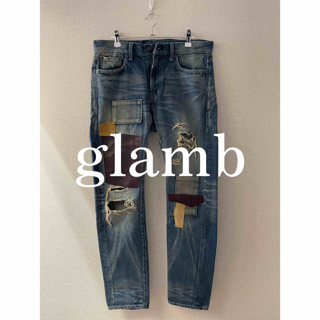 glamb - Glamb グラム グランジデニムパンツ デニム ダメージ加工