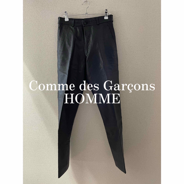 その他Comme des Garçons HOMME レザーパンツ　本革パンツ