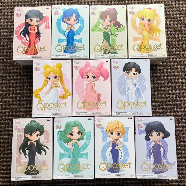 qposket セーラームーン  セット