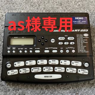 ズーム(Zoom)のZOOM RhythmTrak RT-223(その他)