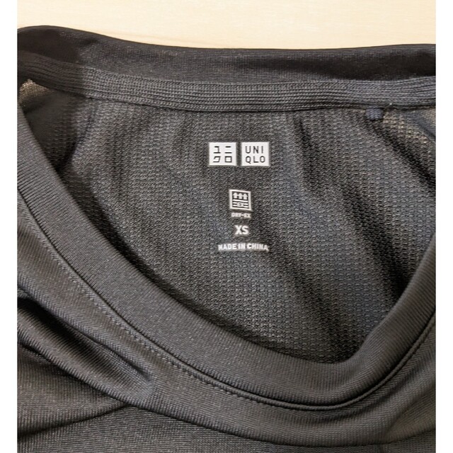 UNIQLO(ユニクロ)のUNIQLO　ドライEXロングT　ノースリーブ レディースのトップス(カットソー(半袖/袖なし))の商品写真