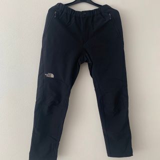 ザノースフェイス(THE NORTH FACE)のTHE NORTH FACE  黒パンツレディースＭサイズ(登山用品)