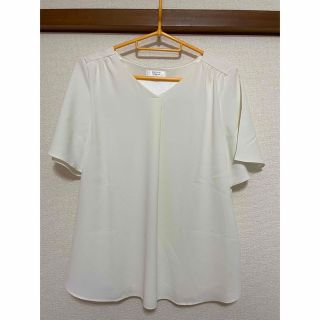 アオヤマ(青山)の洋服の青山 カットソー 白(カットソー(半袖/袖なし))