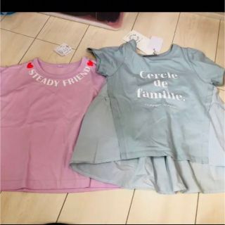 新品120Tシャツ2枚セット(Tシャツ/カットソー)