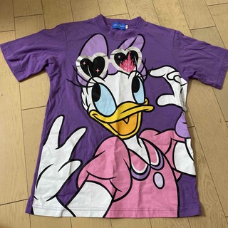 ディズニー(Disney)のディズニー　Tシャツ　デイジー　S パープル(Tシャツ(半袖/袖なし))
