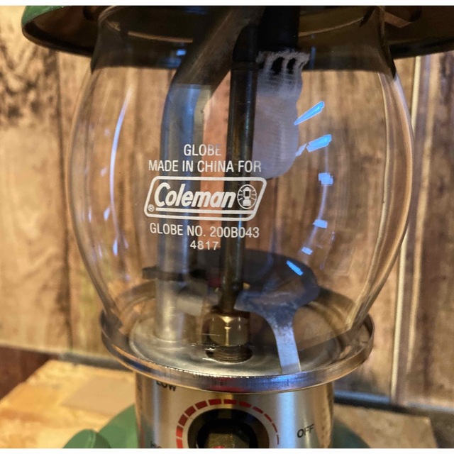 コールマン ランタン 200B 97年3月製 カエルカラー | www.jarussi.com.br