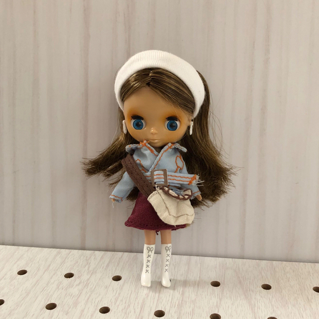 シナモンガール　プチブライス ハンドメイドのぬいぐるみ/人形(人形)の商品写真