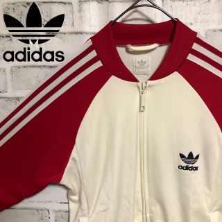 90s】adidasトラックジャケットジャージビンテージ刺繍ペルー　PERU