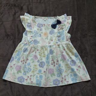 エニィファム(anyFAM)の太陽様専用★エニィファム　トップス　チュニック　キッズ　140　花柄(Tシャツ/カットソー)