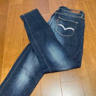 リーバイス(Levi's)の美品 levi's San Francisco ストレート スキニー インディゴ(デニム/ジーンズ)