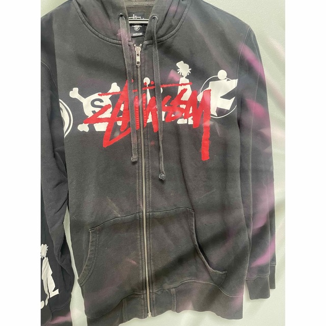 stussy シャドーマン 王冠 クラウンジップパーカー 【12月スーパーSALE