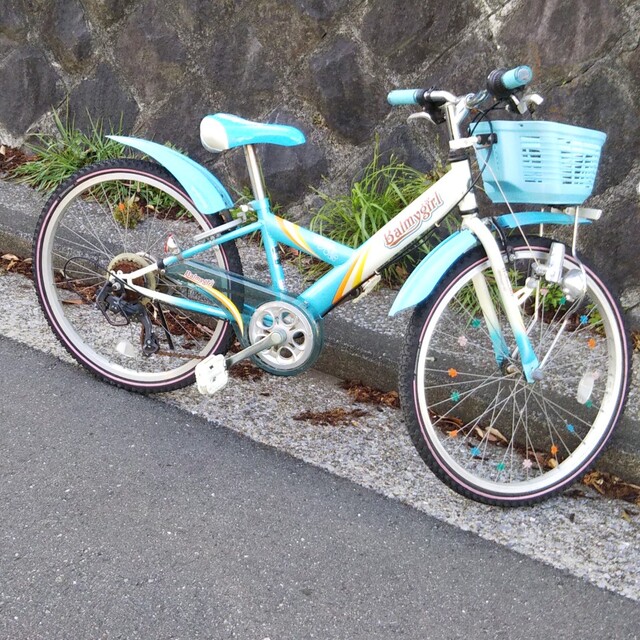 BRIDGESTONE(ブリヂストン)のブリジストン 24インチ自転車 子供用 横浜市金沢区 キッズ/ベビー/マタニティの外出/移動用品(自転車)の商品写真