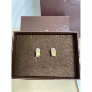 流行に K10モザイクピアス ☆美品☆agete ピアス(両耳用