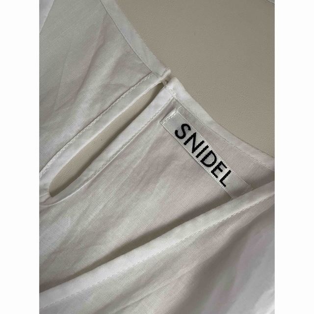 SNIDEL(スナイデル)のsnidel カシュクールコットンワンピース レディースのワンピース(ロングワンピース/マキシワンピース)の商品写真