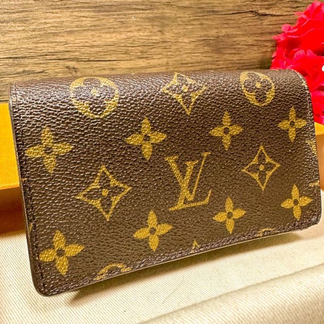 LOUISVUITTON モノグラム ポルトフォイユ トレゾール折り財布 - 折り財布