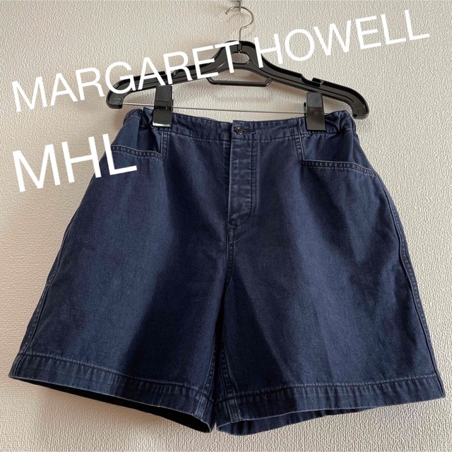 MARGARET HOWELL(マーガレットハウエル)のMARGARET HOWELLデニムショートパンツ レディースのパンツ(ショートパンツ)の商品写真