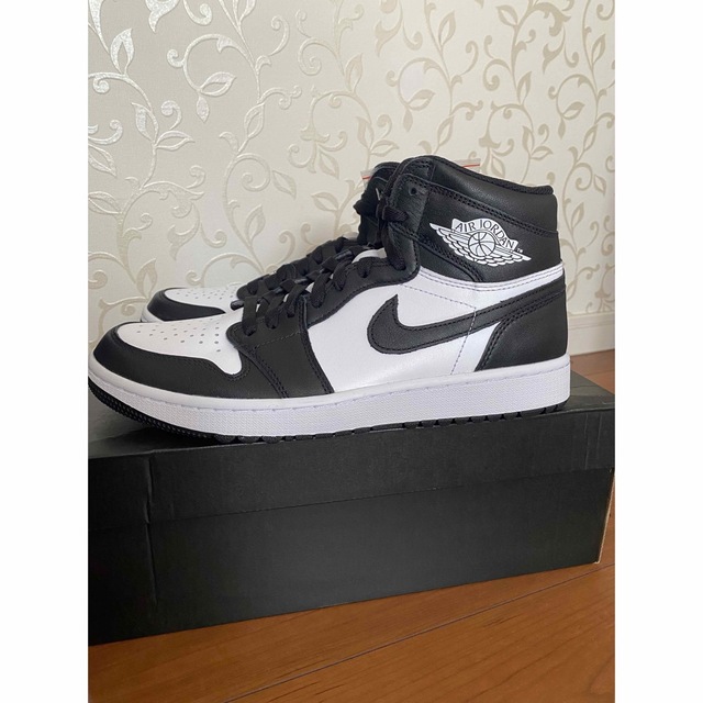 Nike Air Jordan 1 High Golf "Panda" 27.5ゴルフ