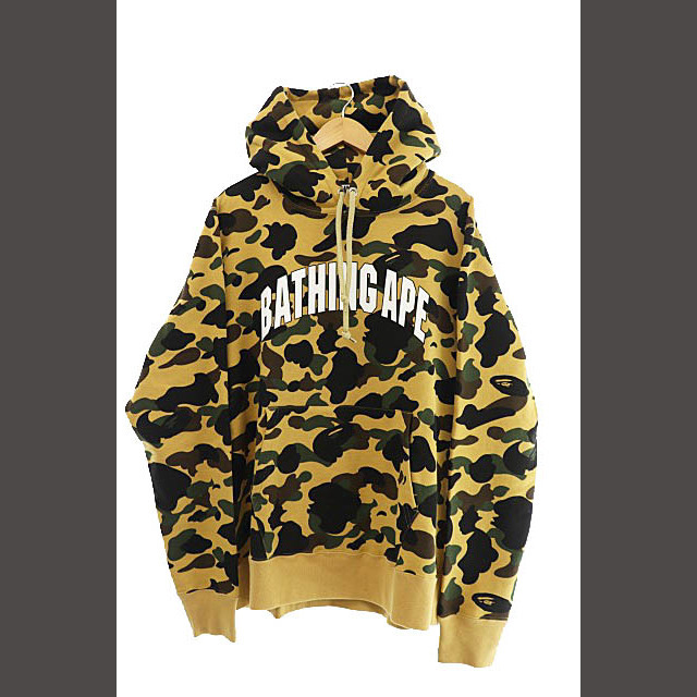 A BATHING APE - アベイシングエイプ APE カモフラ 迷彩 プルオーバー