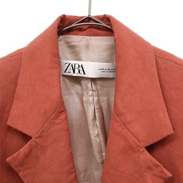 ZARA ブレザー　オレンジ