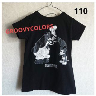 グルービーカラーズ(Groovy Colors)の《GROOVYCOLORS》ミッキーコラボ 半袖 Tシャツ(Tシャツ/カットソー)