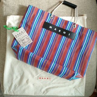 マルニ(Marni)のマリコ様専用♡マルニ ストライプ ハンドバッグ(ハンドバッグ)