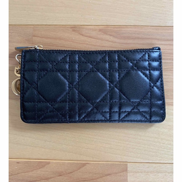 かわいい! Christian Dior - Dior スモールジップカードホルダー 財布