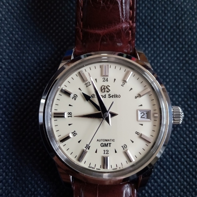 Grand Seiko(グランドセイコー)のグランドセイコー SBGM221 GMT 自動巻き メカニカル メンズの時計(腕時計(アナログ))の商品写真